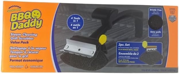 Scrub Daddy - BBQ Daddy Steam Cleaning Grill Scrubber Value Pack