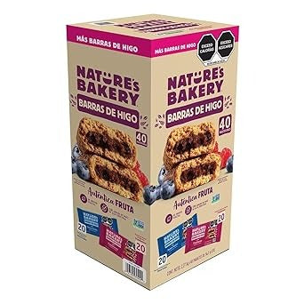 Nature's Bakery Whole Wheat Fig Bar - 24 Count, Blueberry/Raspberry