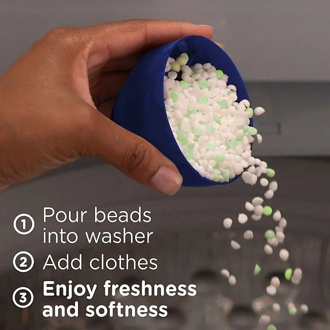 Downy Comfy Cozy In-Wash Laundry Scent Booster Beads, Seaside Spa Scent – 32.1 oz