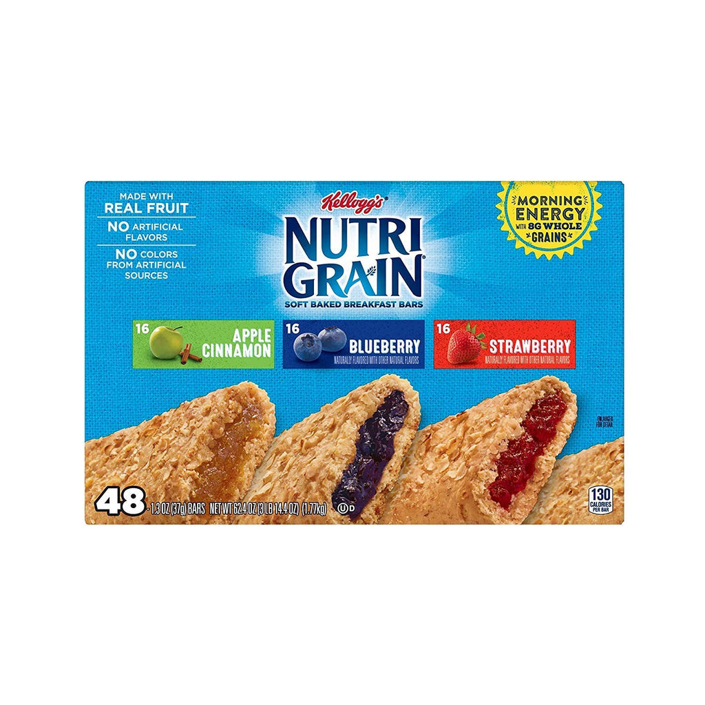 Kellogg Nutri-Grain Bars, 64 ct. AS