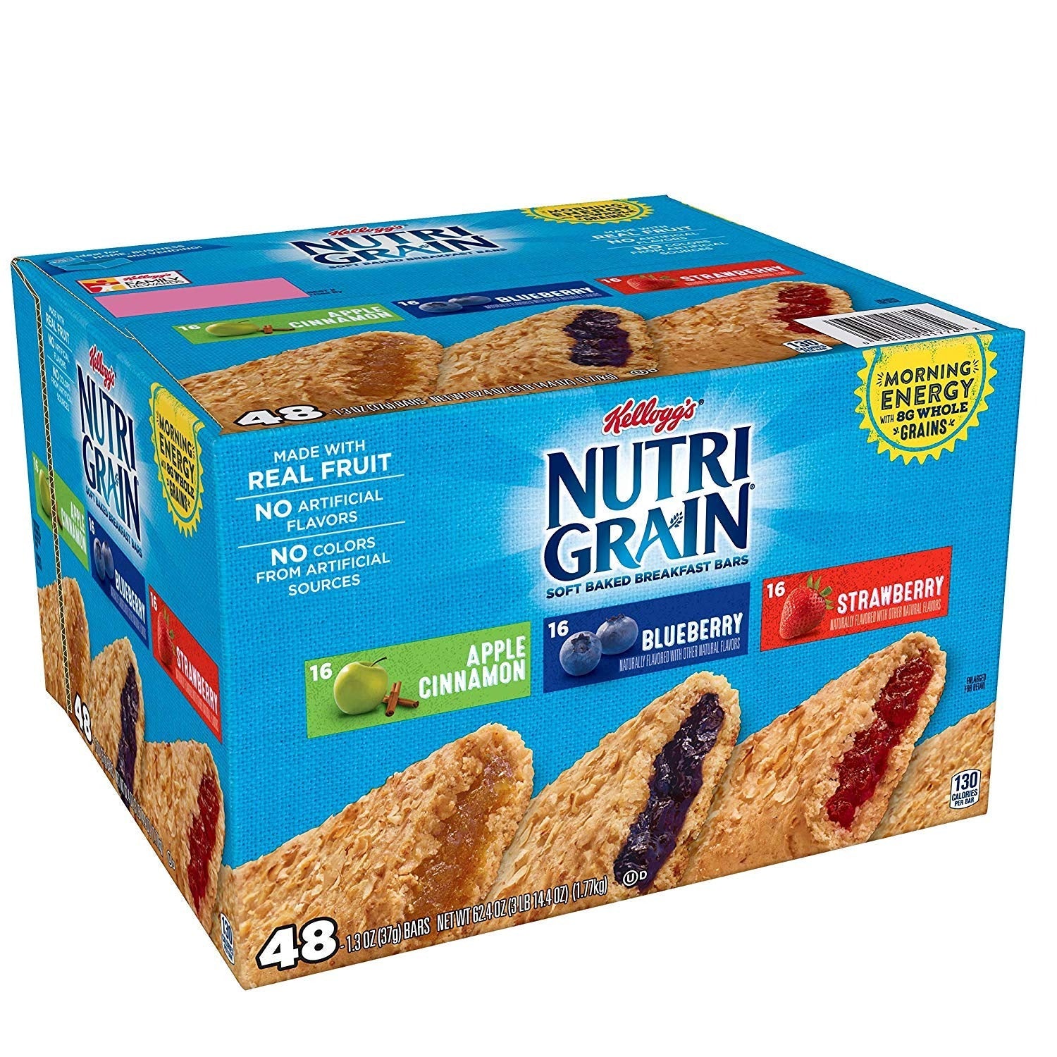 Kellogg Nutri-Grain Bars, 64 ct. AS