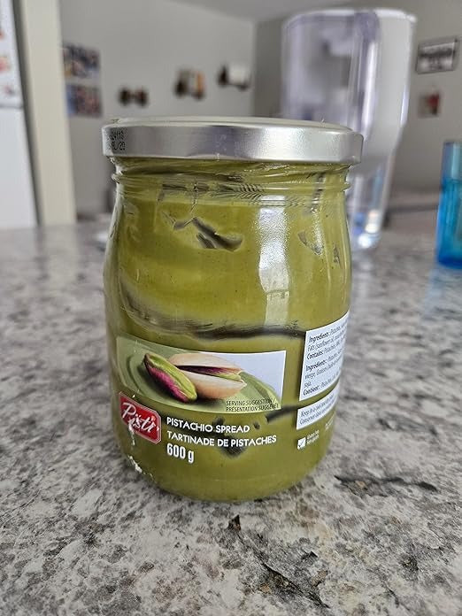 Pisti Cream of Pistachio from Sicily 21.2 Ounce (600g) | Artisanal Italian Nut Spread