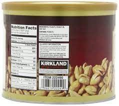 Kirkland Signature Super XL VA Peanuts, 40 Ounce, Light Brown, 2-Pack