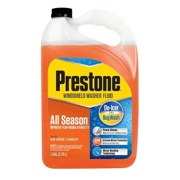 3x Gal Windshield Washer/De-Bug/De-Icer/Water Repellent Bottle