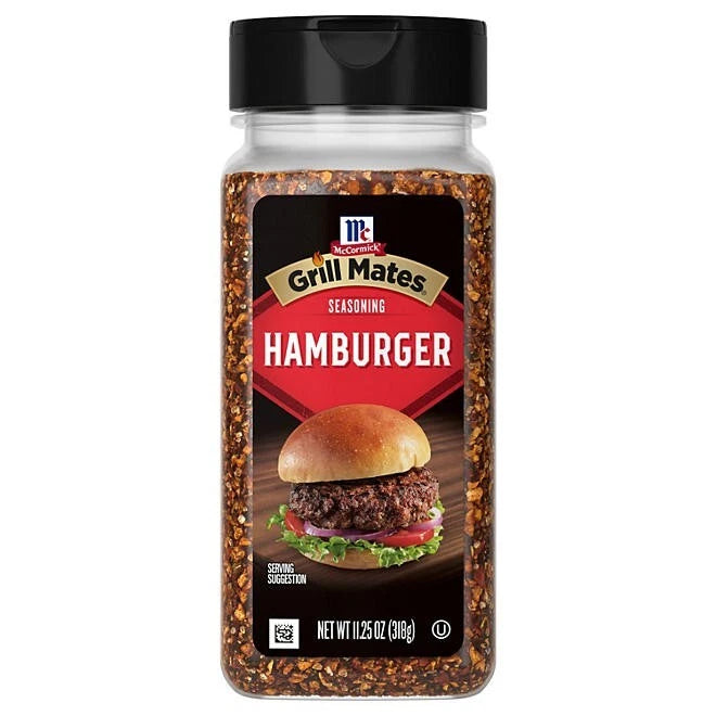 McCormick Grill Mates Hamburger Seasoning, 11.25 oz.
