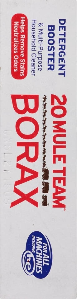 20 Mule Team All Natural Borax Detergent Booster & Multi-Purpose 4 Count