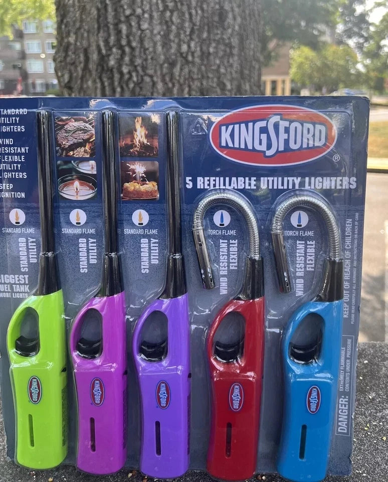 Kingsford Utility Lighters, Value Pack, 5 ct