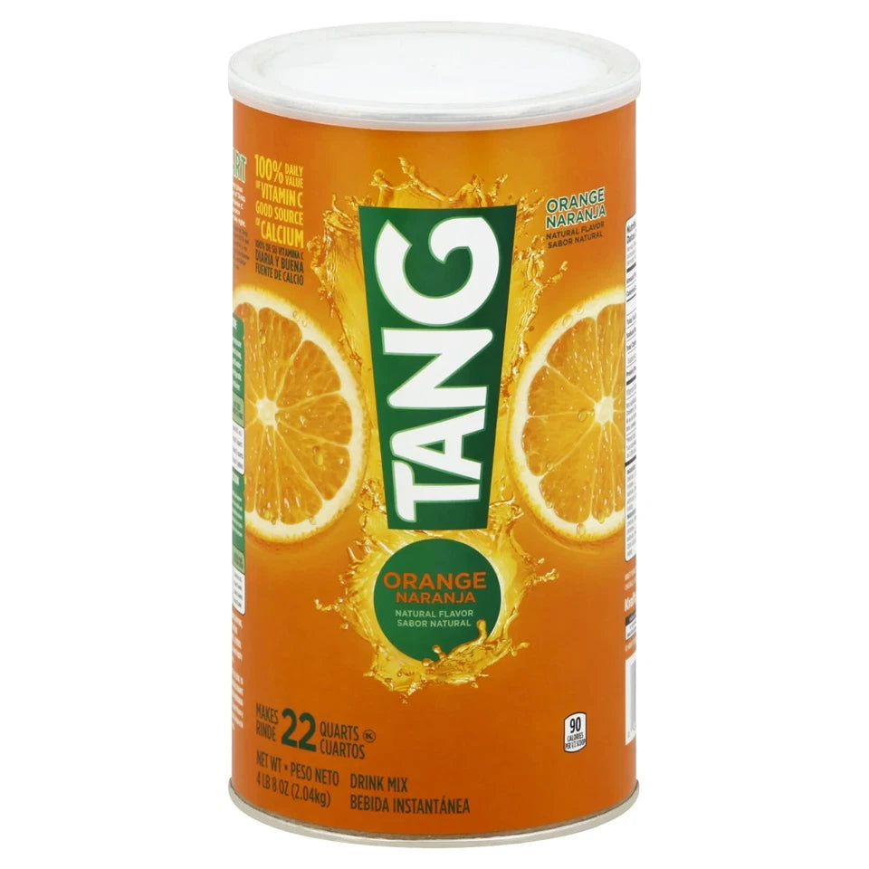 6 Pack, Tang Naturally Flavored Orange Powdered Drink Mix, 72 oz.