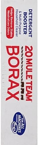 Pack of 2 20 Mule Team Borax Detergent Booster & Multi-Purpose Household Cleaner