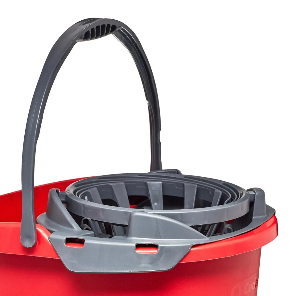 2 Bucket O Cedar QuickWring Bucket with Torsion Wringer, 2.5 Gallon Mop Bucket