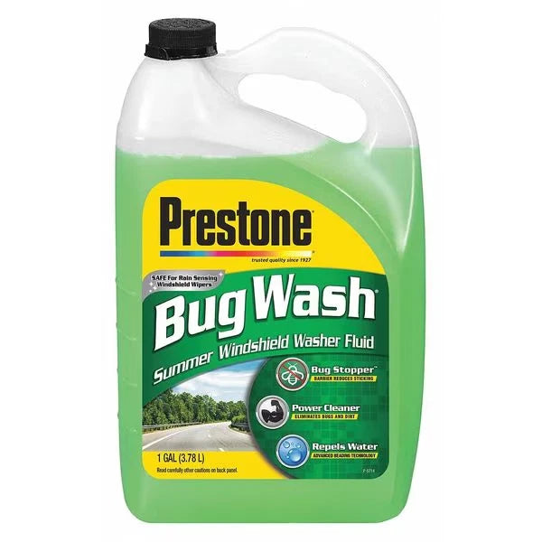 3x Gal Prestone Windshield Washer/De-Bug, Ready to Use - Premixed, Washer Fluid