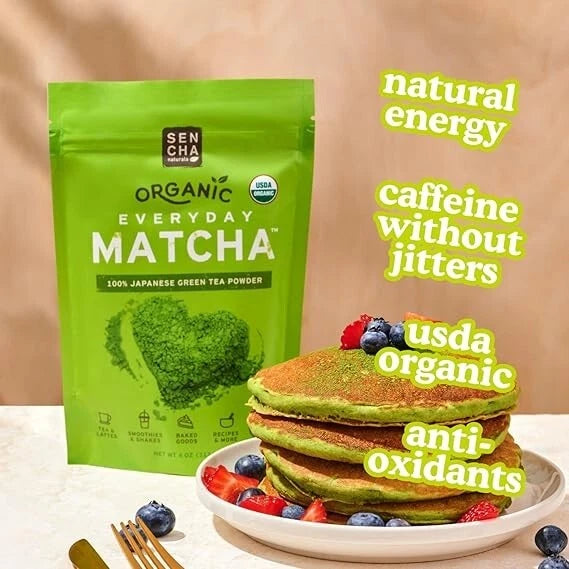 SEN CHA Naturals Organic Matcha Powder, Authentic Japanese Green Tea