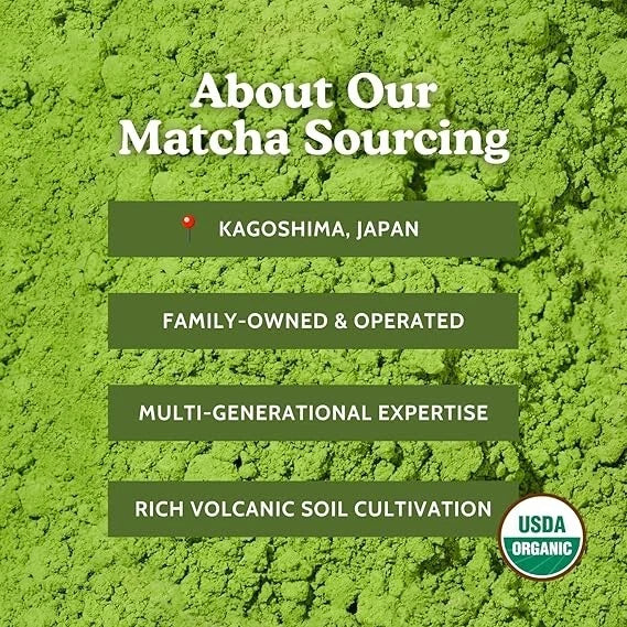 SEN CHA Naturals Organic Matcha Powder, Authentic Japanese Green Tea
