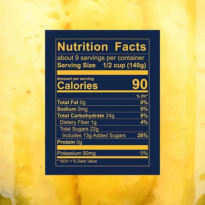 Member's Mark Pineapple Spears in Coconut Water, 42 oz.