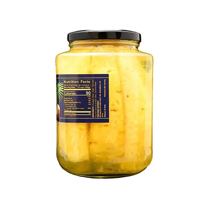 Member's Mark Pineapple Spears in Coconut Water, 42 oz.