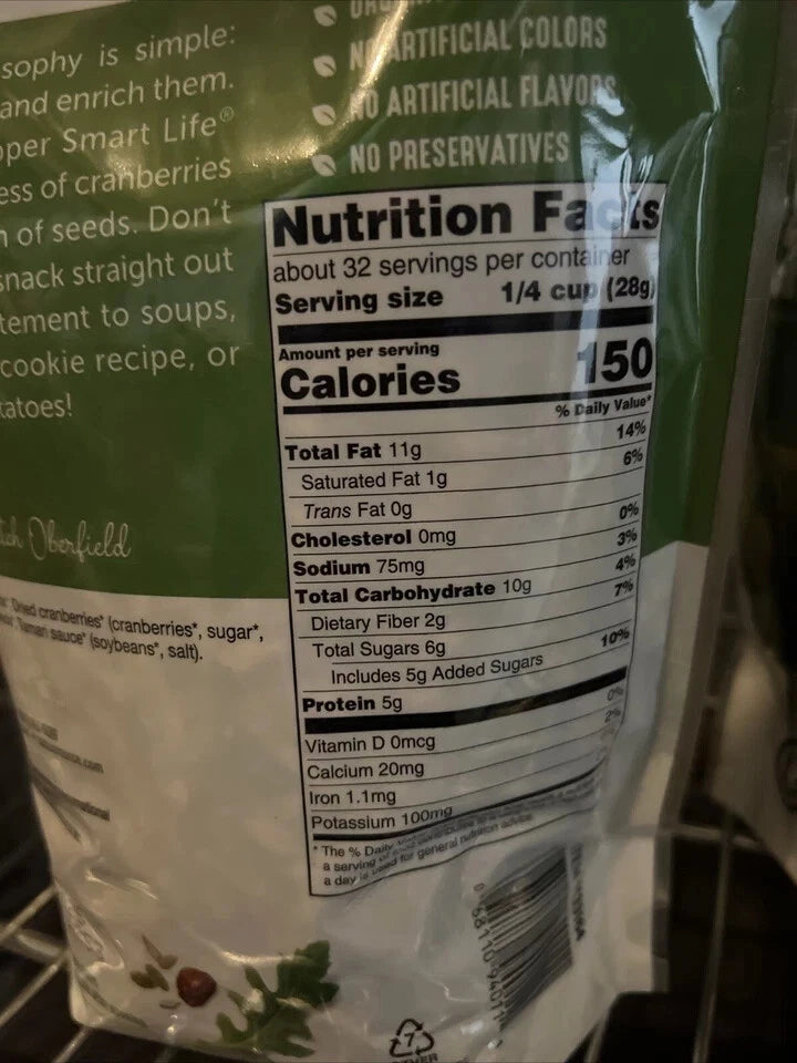 2 Packs NaturSource Organic Salad Topper Smart Life 2 LB Each Pack, Total 4 lbs