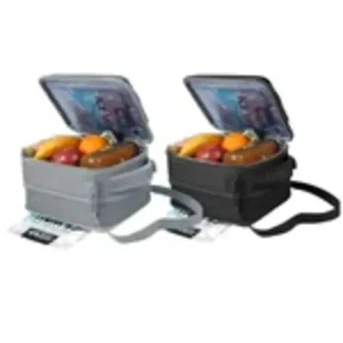 2-Pack Titan Arctic Zone Fridge Cold Crush Resistant Lunch Pack with 2 Ice Walls