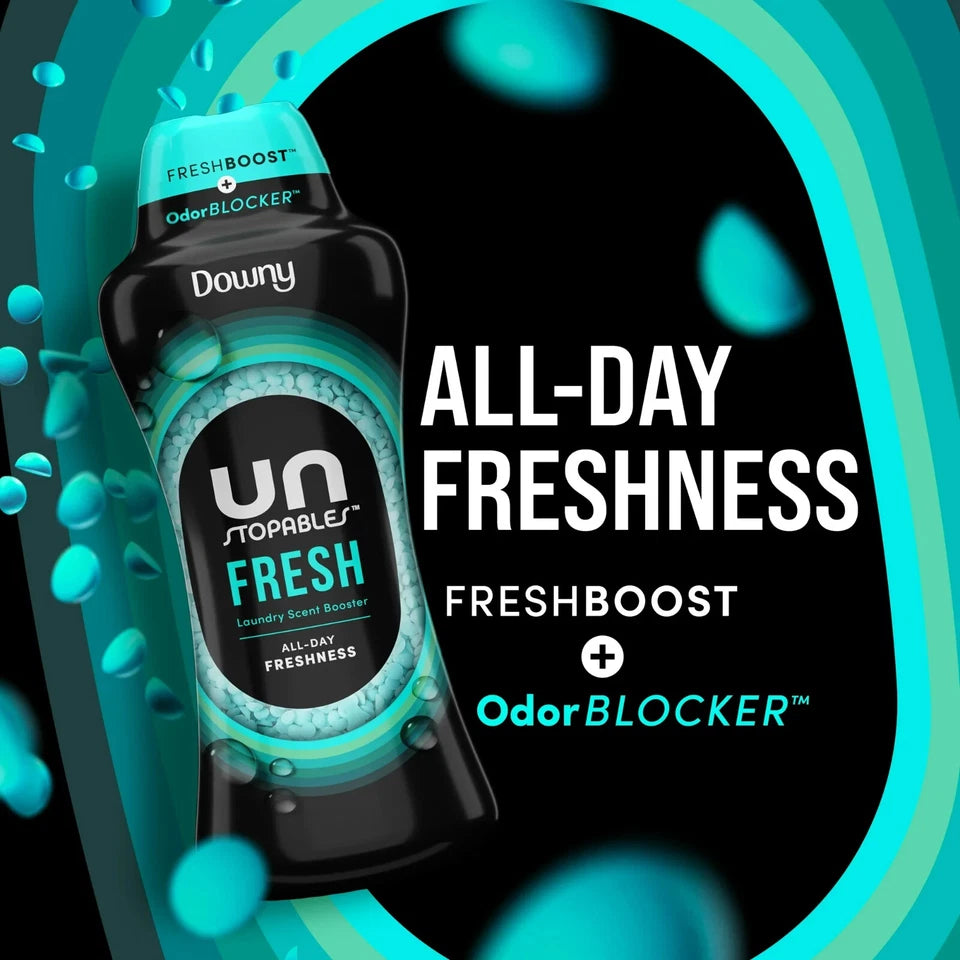 Downy Unstopables Fresh in Wash Scent Booster Fabric Enhancer 26.5oz