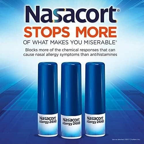 Nasacort Allergy 24 HR, 480 Metered Sprays