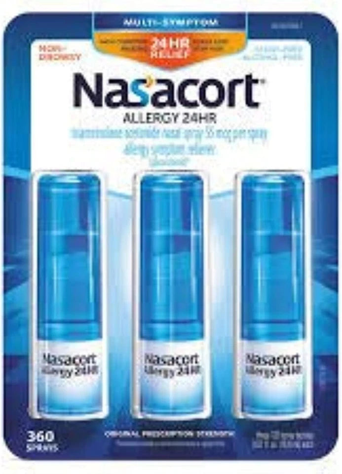 Nasacort Allergy 24 HR, 480 Metered Sprays