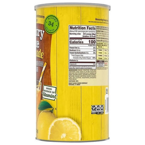 (2 Pack) Country Time Powdered Lemonade Drink Mix 82.5 oz.