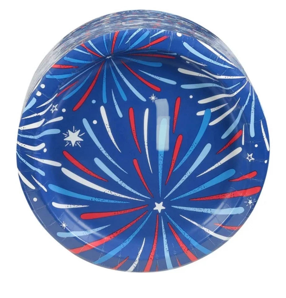 Pizazz Summer Paper Plates 10 inch / 100 Count